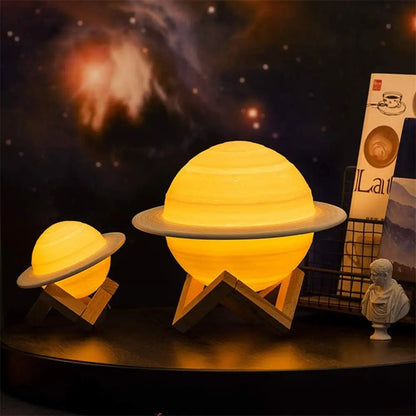 Lampe Saturne 3D
