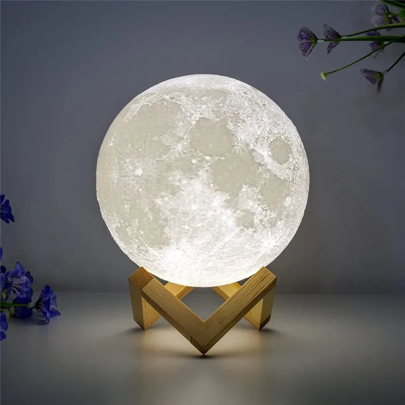 Lampe Lune Féerique